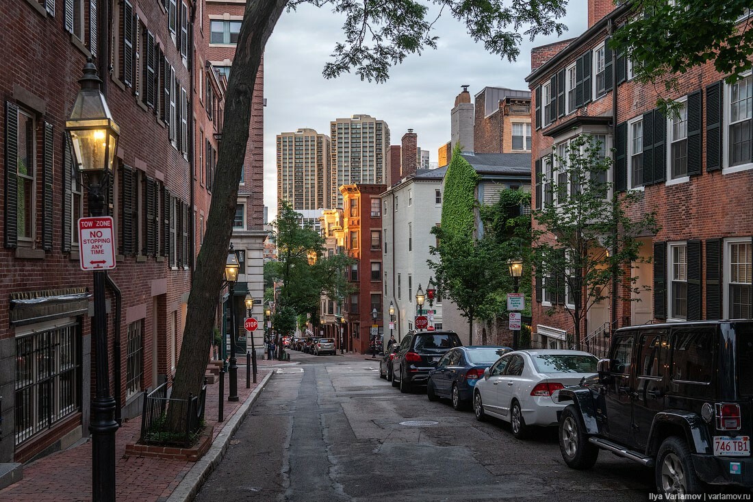 Boston, USA, On my street